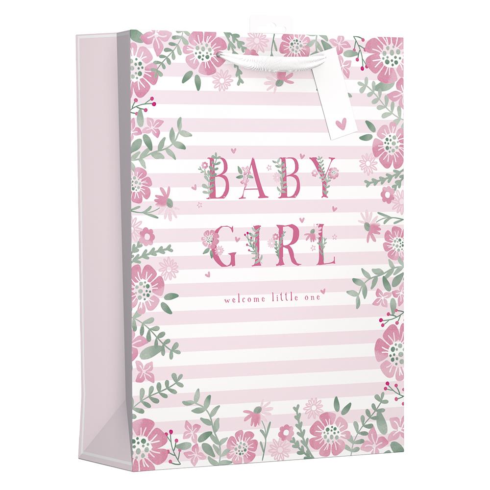 Baby Girl Pink Extra Large Gift Bag