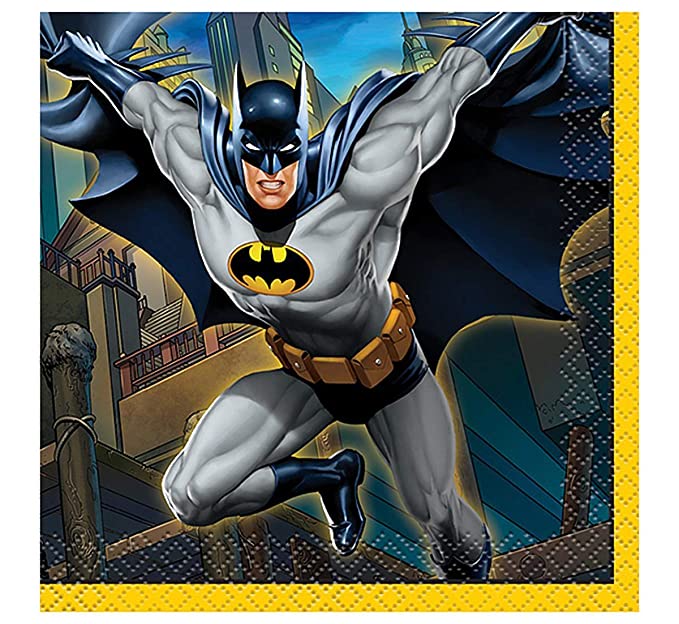 Batman Bevarage Napkins 16ct
