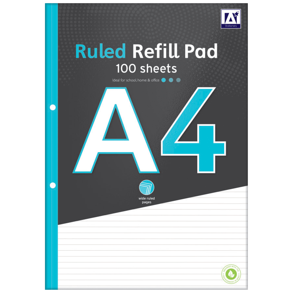 A4 Ruled Refill Pad