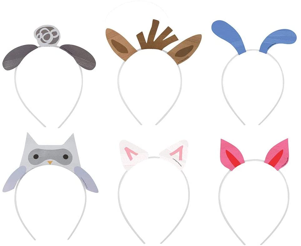 Farm Party Headbands, Assorted Pack of 6