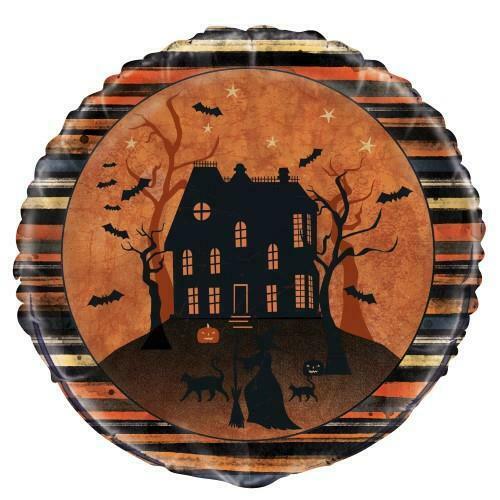 Full Moon Halloween 18 Inch Foil Balloon