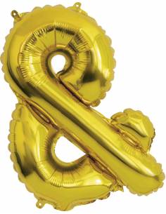 Gold Letter & Shaped Foil Balloon 14 Inch