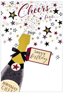 Happy Birthday Cheers Greeting Card