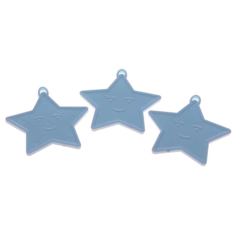 Pastel Pink Star Shape Weights