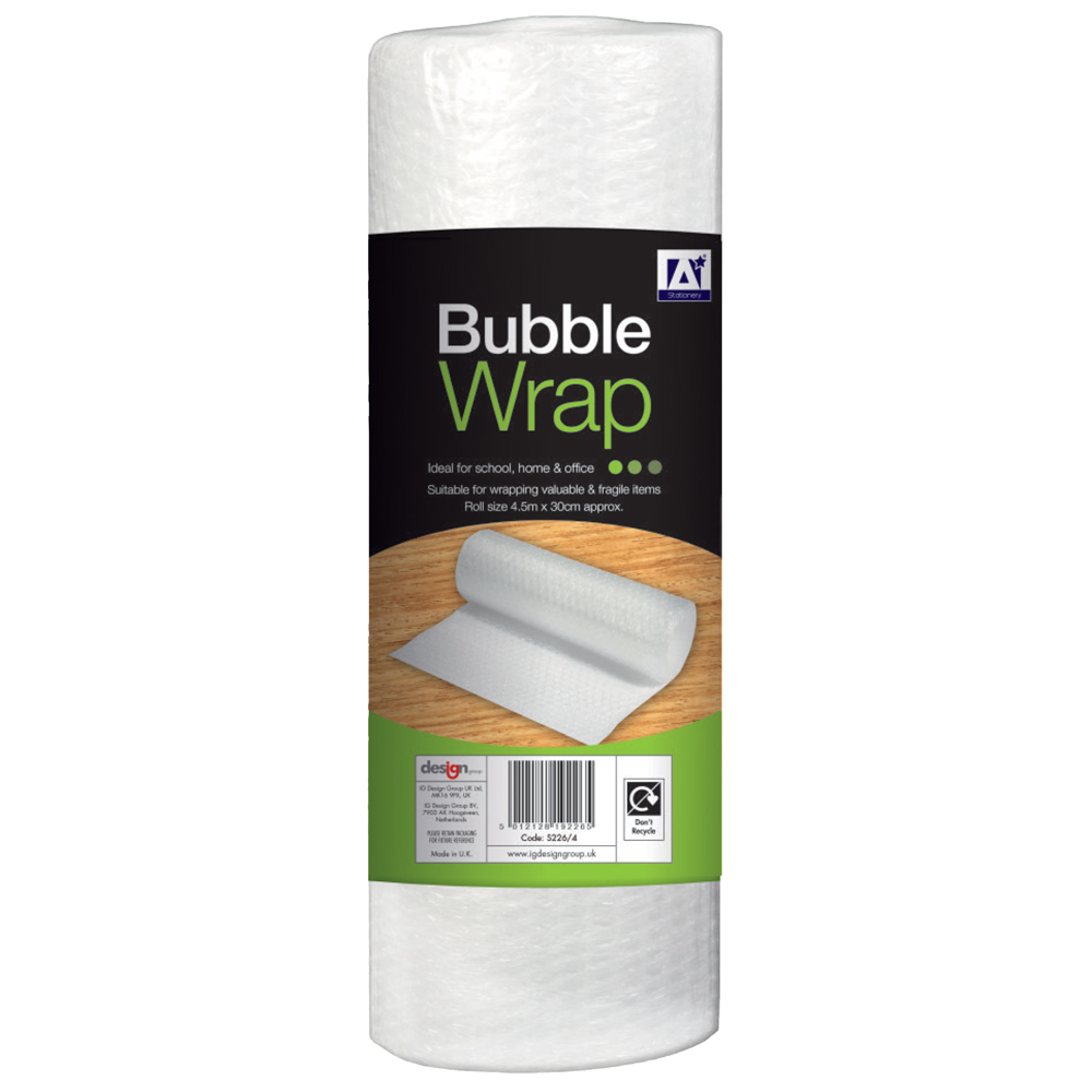 4.5m X 30cm Bubble Wrap