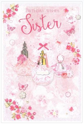 Sister Greeting Card - Code 75