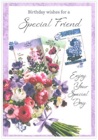 Special Friend Greeting Card - Code 50