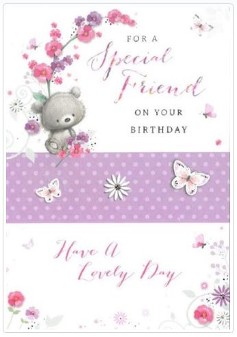 Special Friend Greeting Card - Code 50