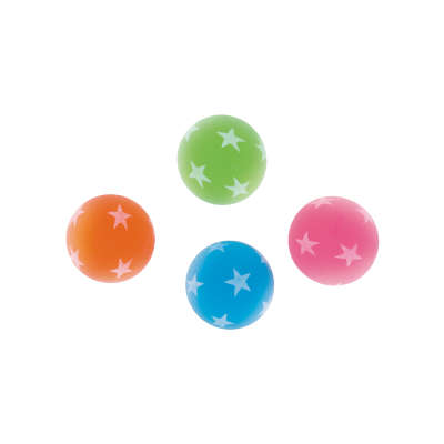 Unique Wow Party WOW Glow in the Dark Bouncy Ball Pack of 8 Party Bag Fillers Pack of 3 Balloons - 84726
