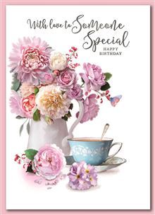 With Love To Someone Special Happy Birthday Card