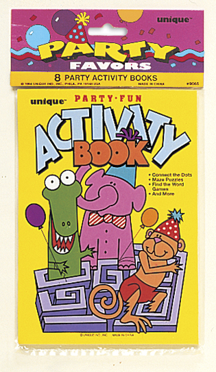 Activity Books (8pk)