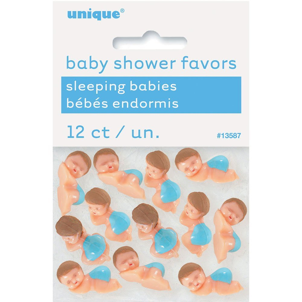 Babies With Blue Diaper Favors (12pk)