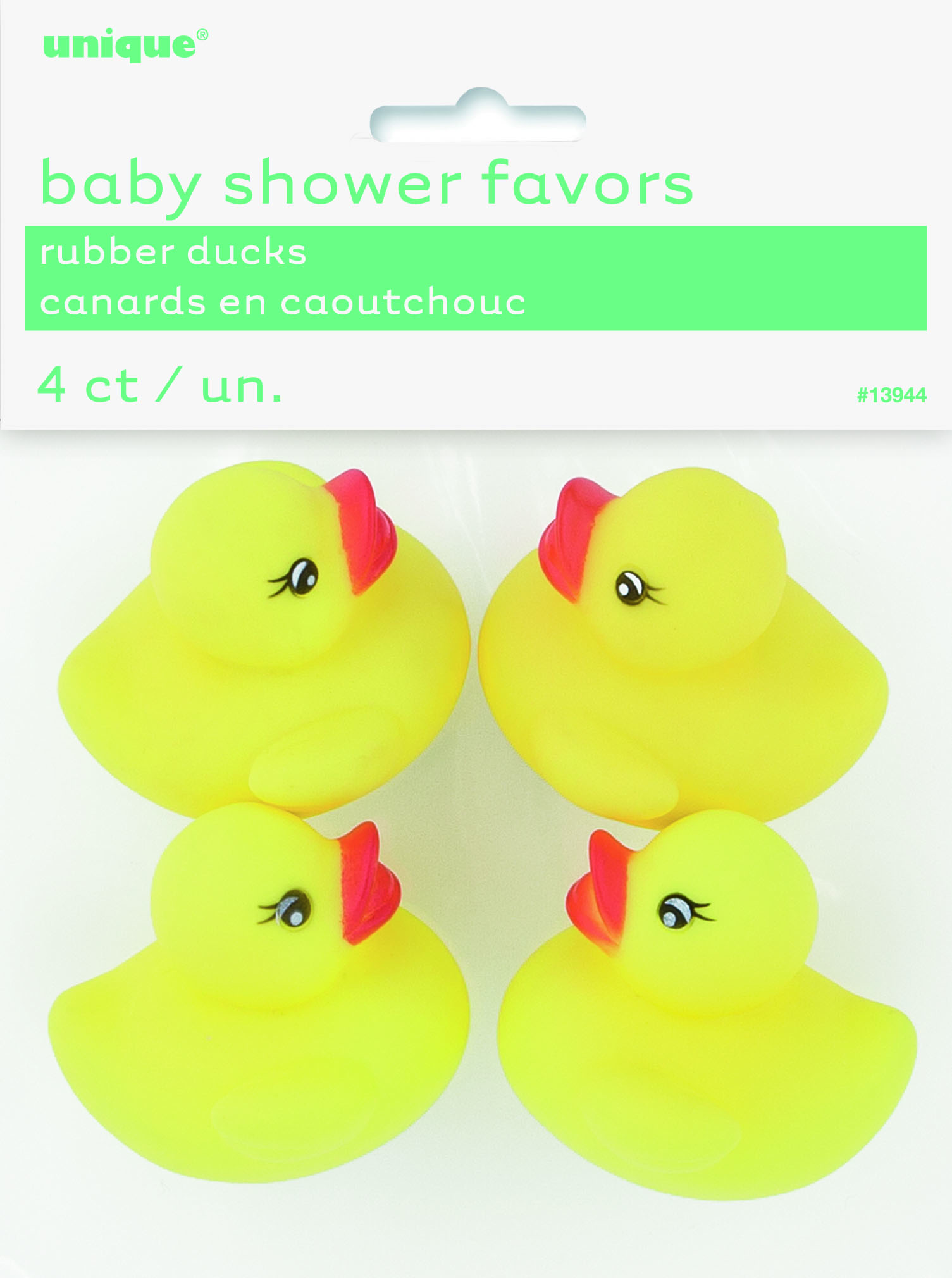 Baby Shower Rubber Ducks (4pk)