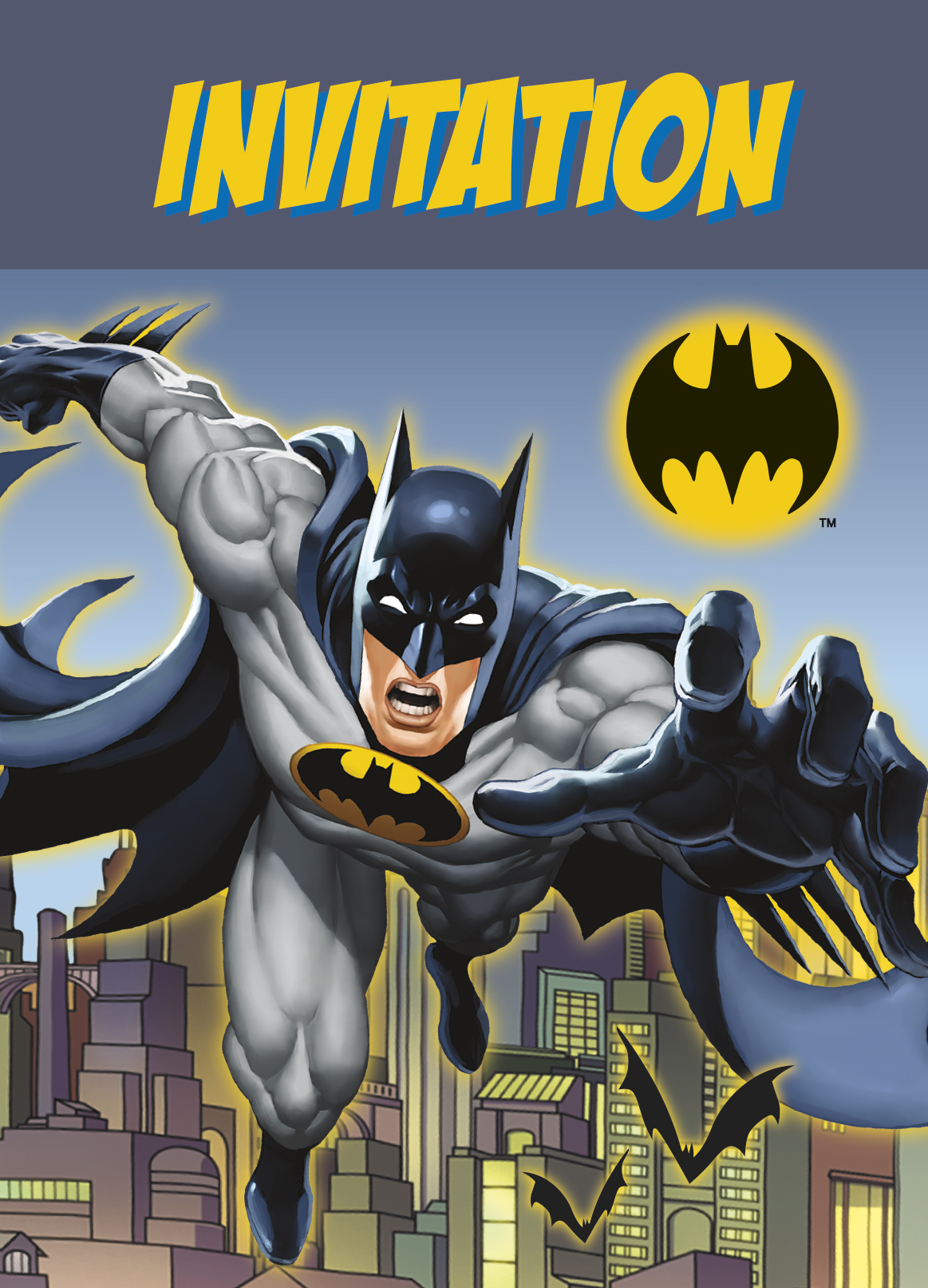 Batman Invitations (8pk)