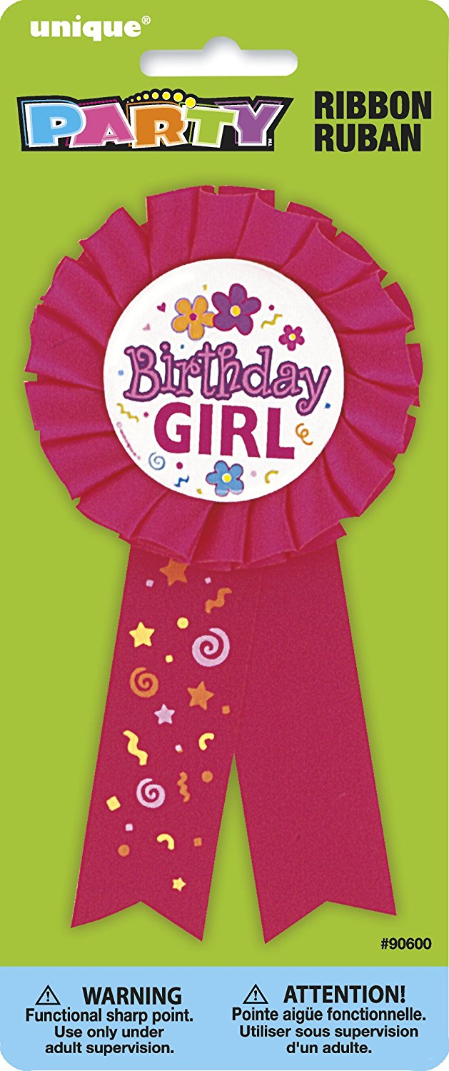 Birthday Girl Award Ribbon