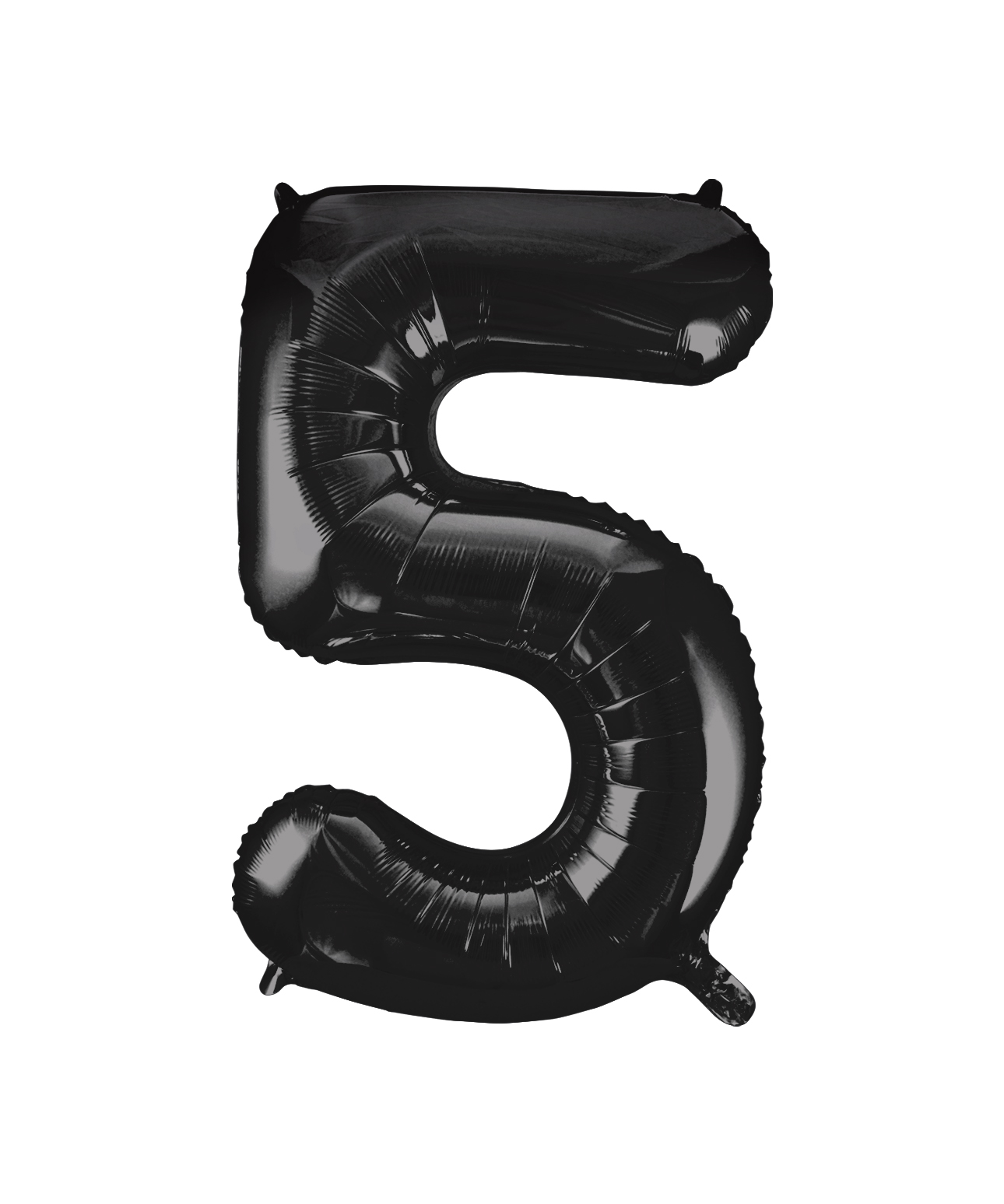Black Foil Balloon Number 5 - 34"