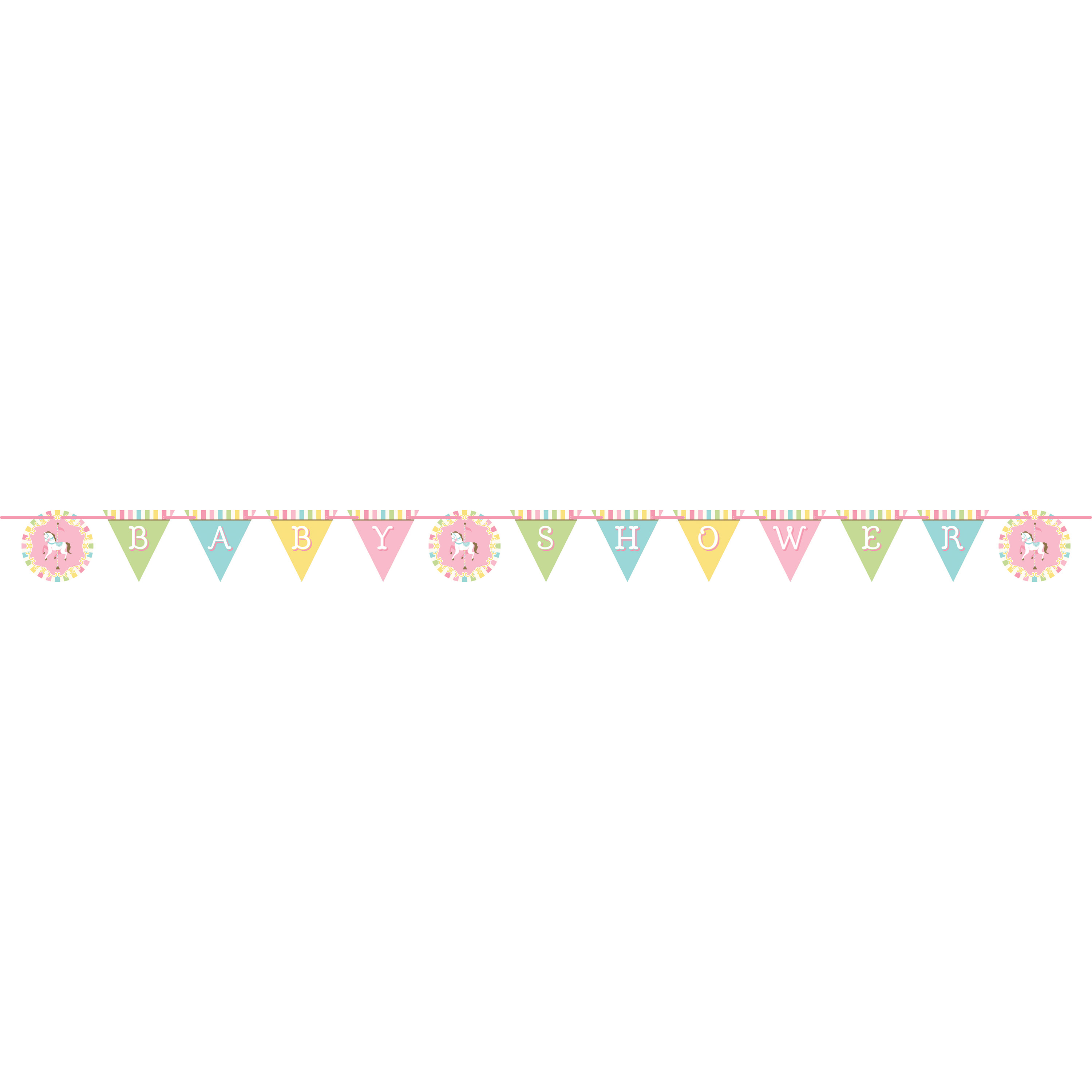 Carousel Ribbon Shaped Banner