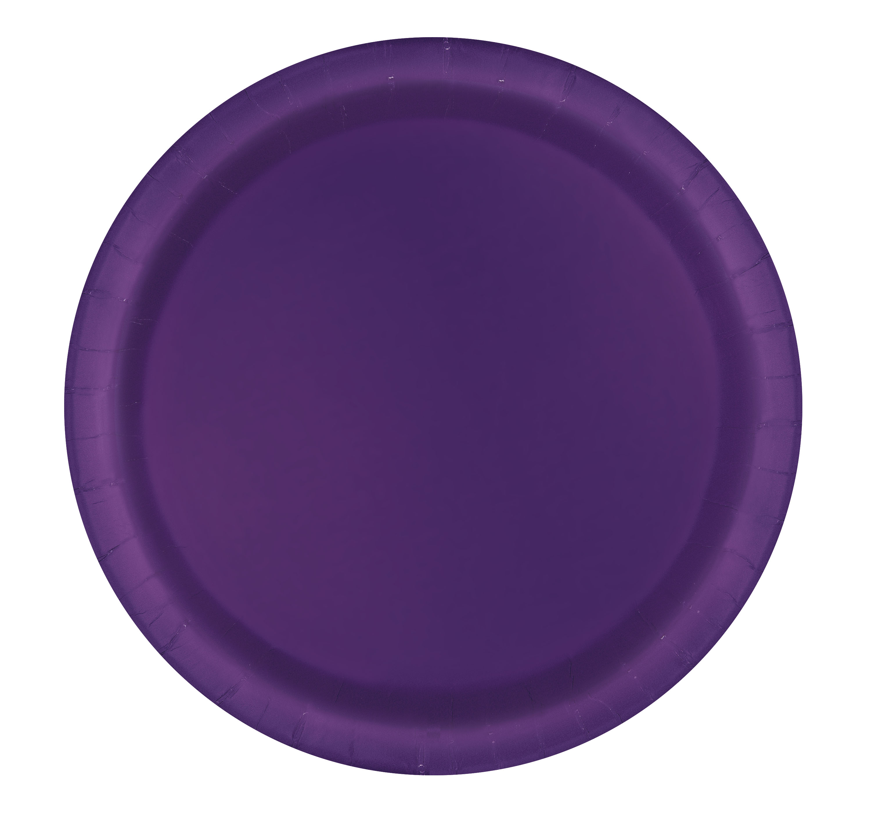 Deep Purple Round Plates 9" (16pk)