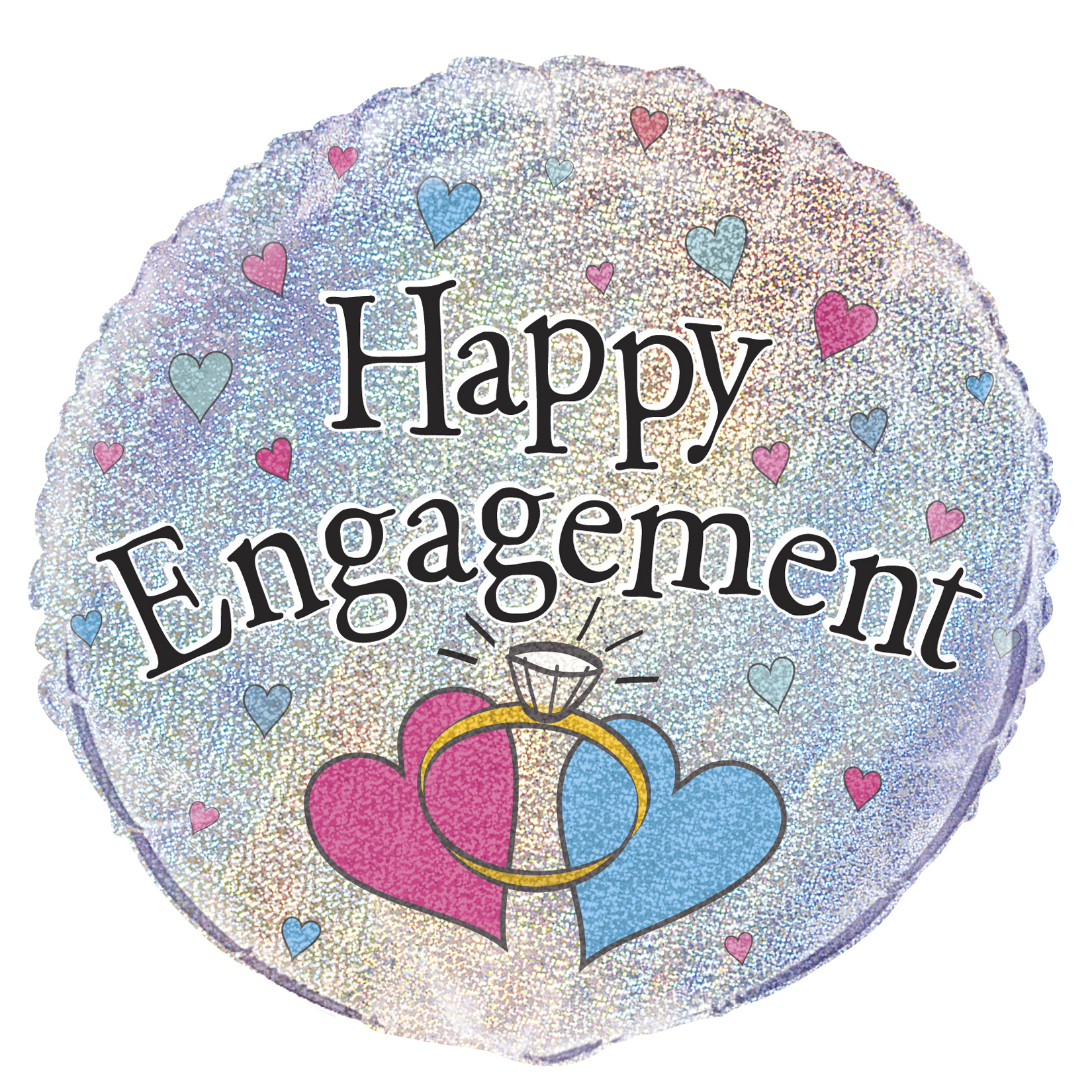 Engagement 18" Foil Balloon