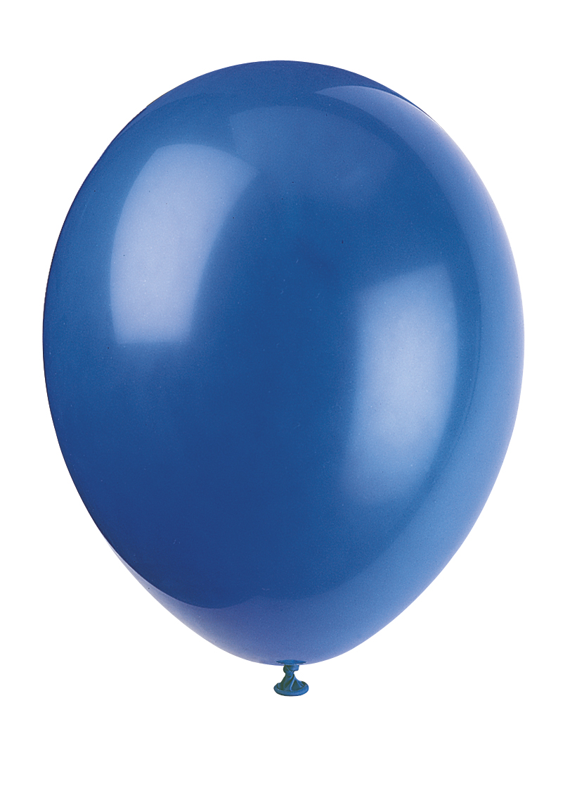 Evening Blue 12" Latex Balloons (10pk)