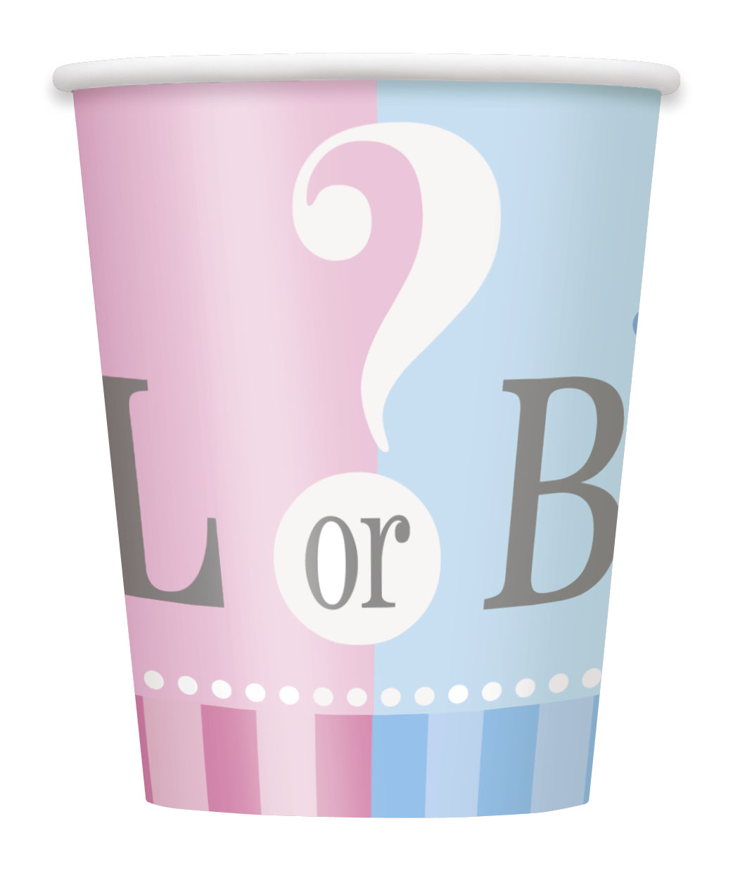 Gender Reveal Cups 9oz (8pk)