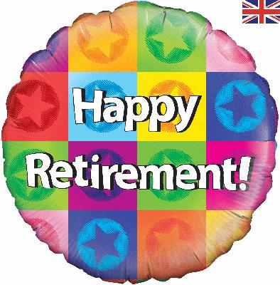 Happy Retirement  Foil Balloon