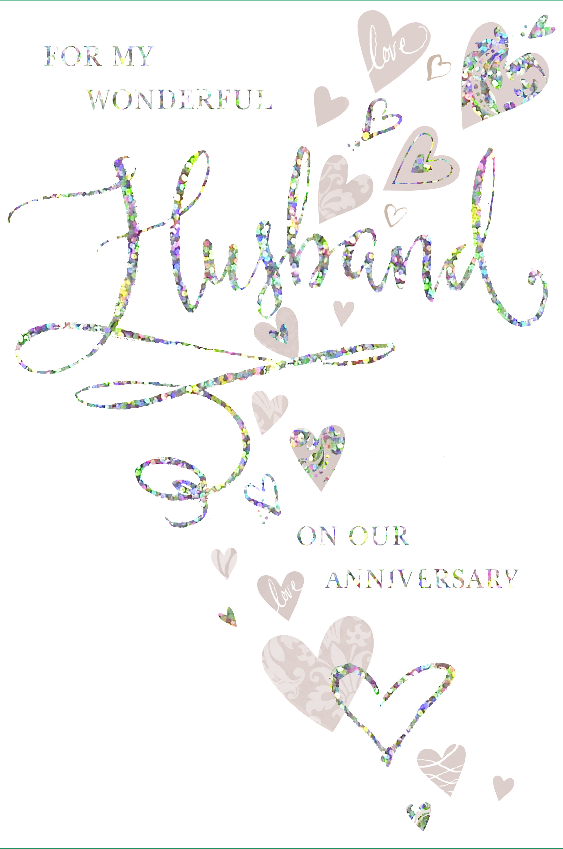 Husband Anniversary Cards (Sold in 6s)