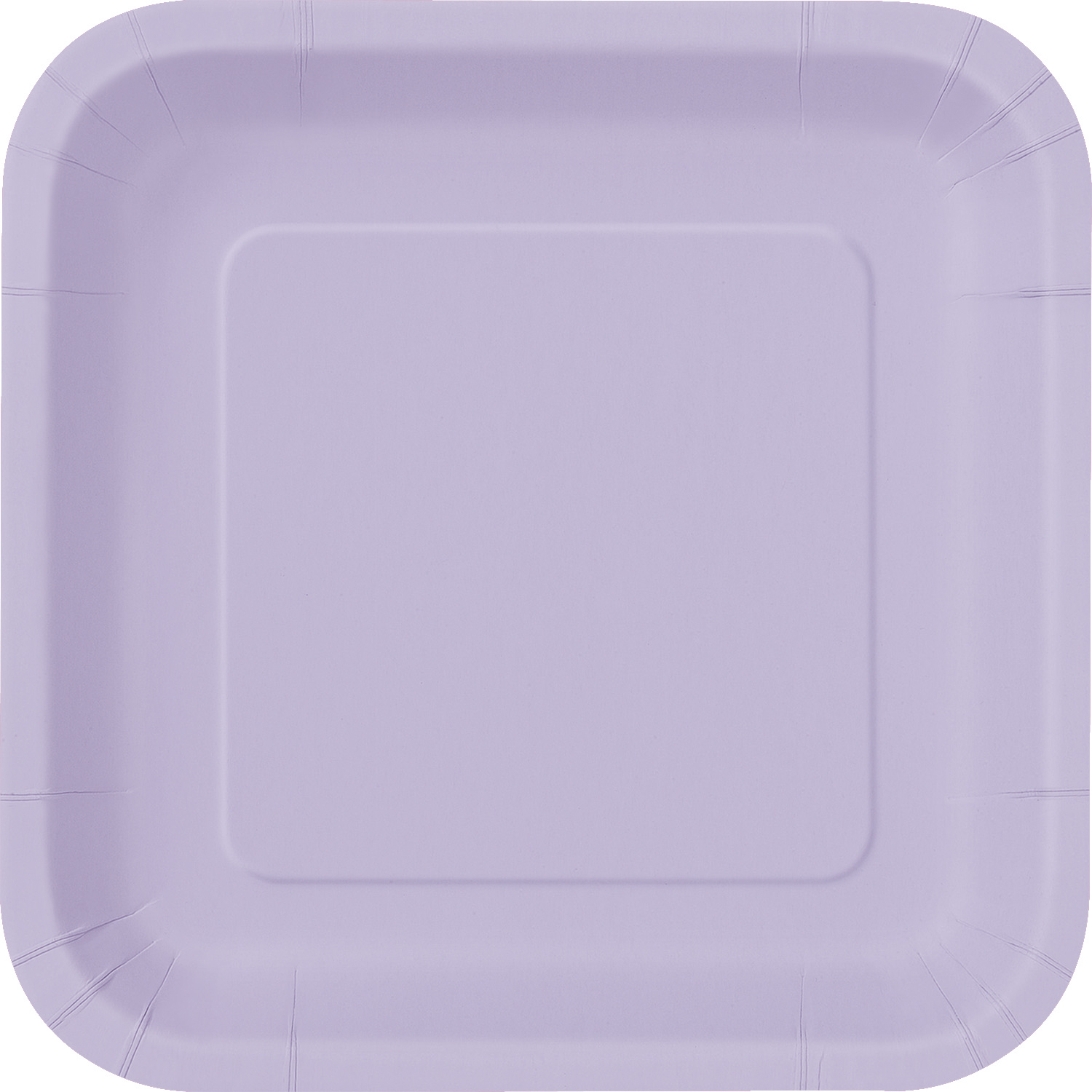 Lavender Square Plates 9" (14pk)