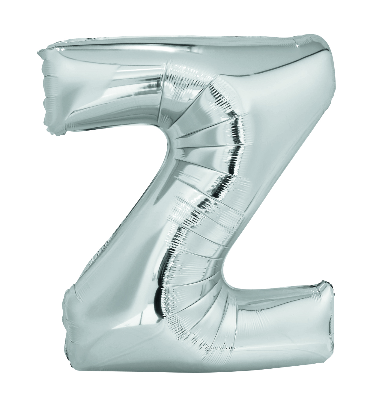 Letter "Z" Silver 34" Foil Balloon