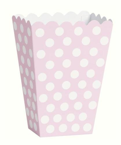 Lovely Pink Dots Treat Boxes (8pk)