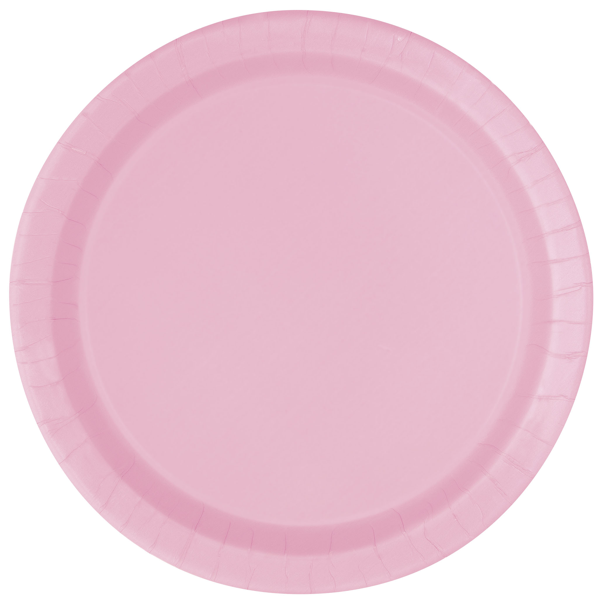 Lovely Pink Round Plates 7" (20pk)