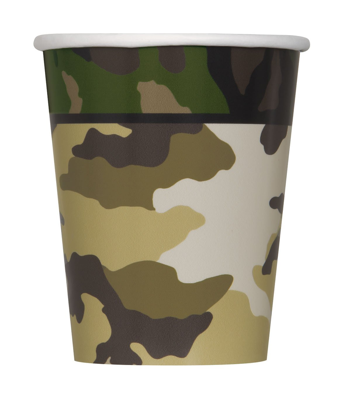 Military Camo Cups 9oz (8pk)