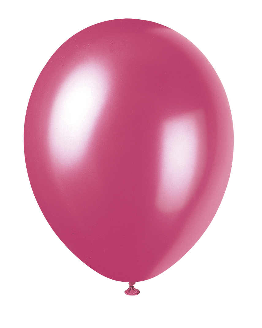 Misty Rose Pink 12" Pearlised Latex Balloons (8pk)