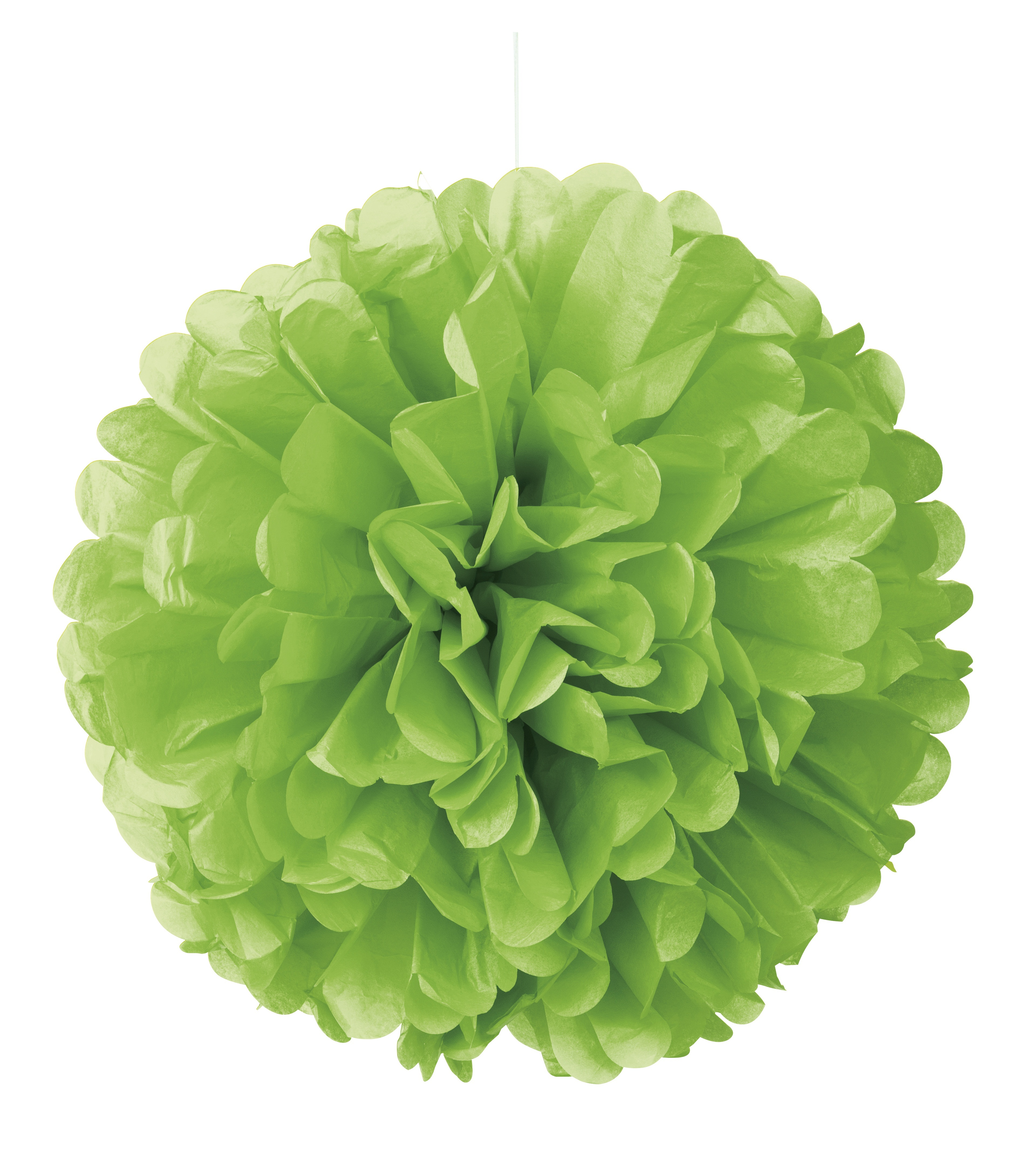 Neon Lime Green 16" Puff Decor