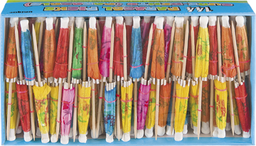 Paper Parasol Picks Assorted Colors (144pk)