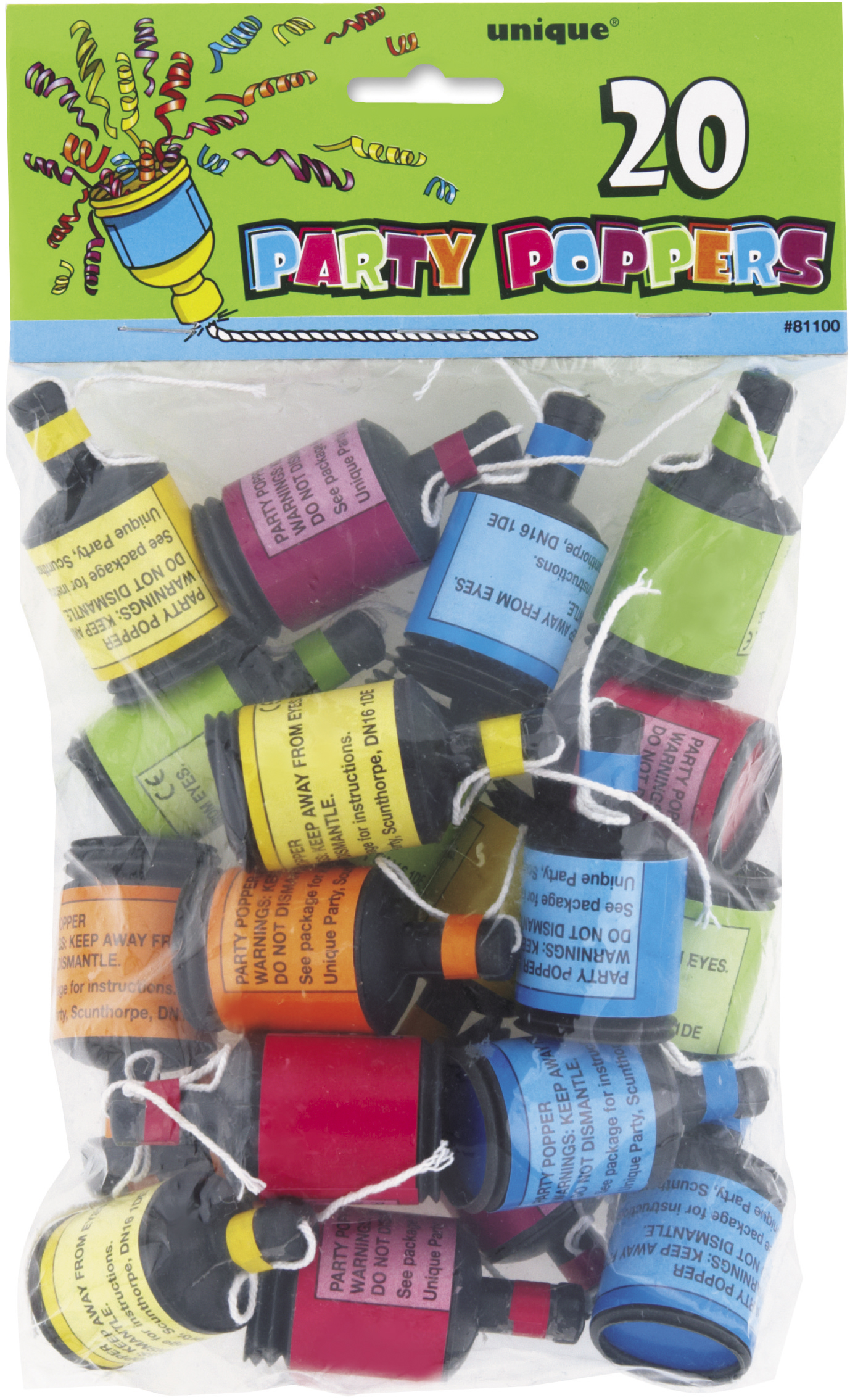 Party Poppers (20pk)