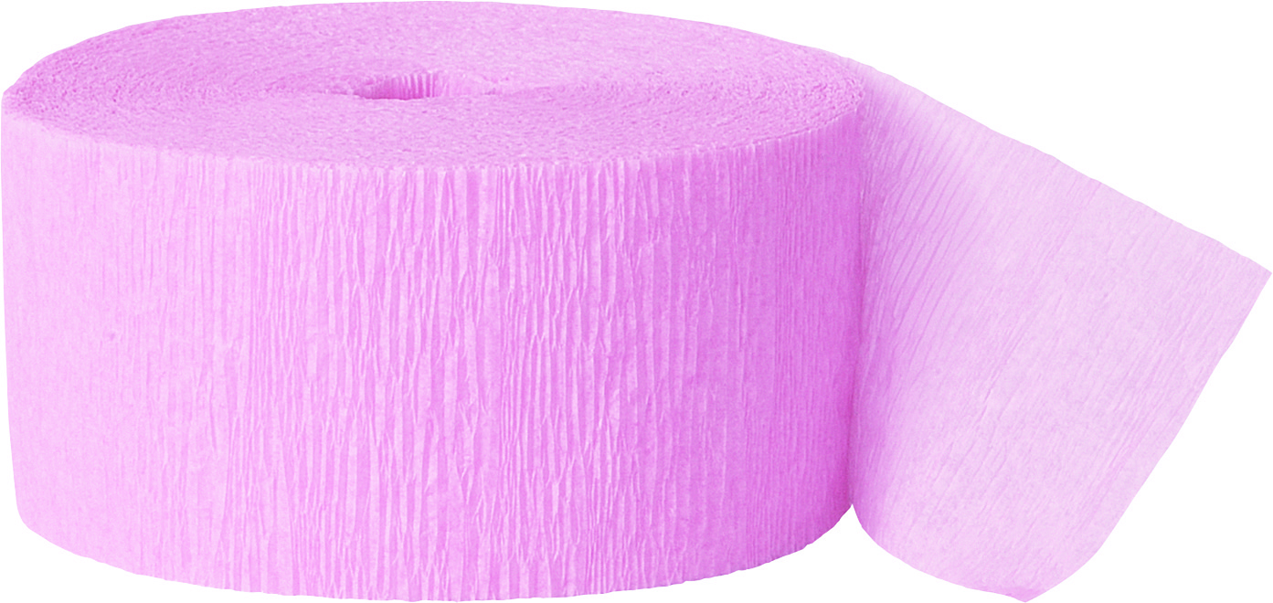 Pastel Pink Crepe Streamers 81ft