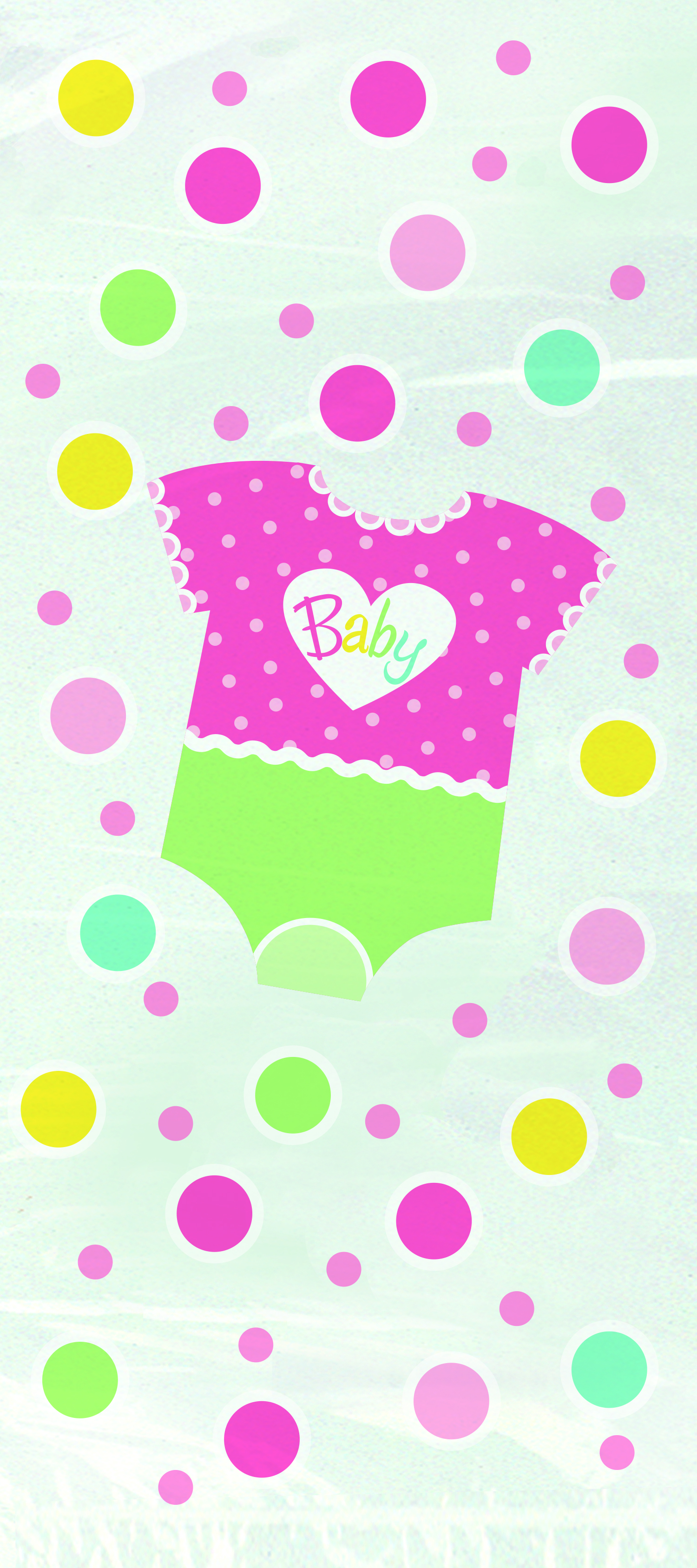 Pink Dots Baby Shower Cello Bags (20pk)