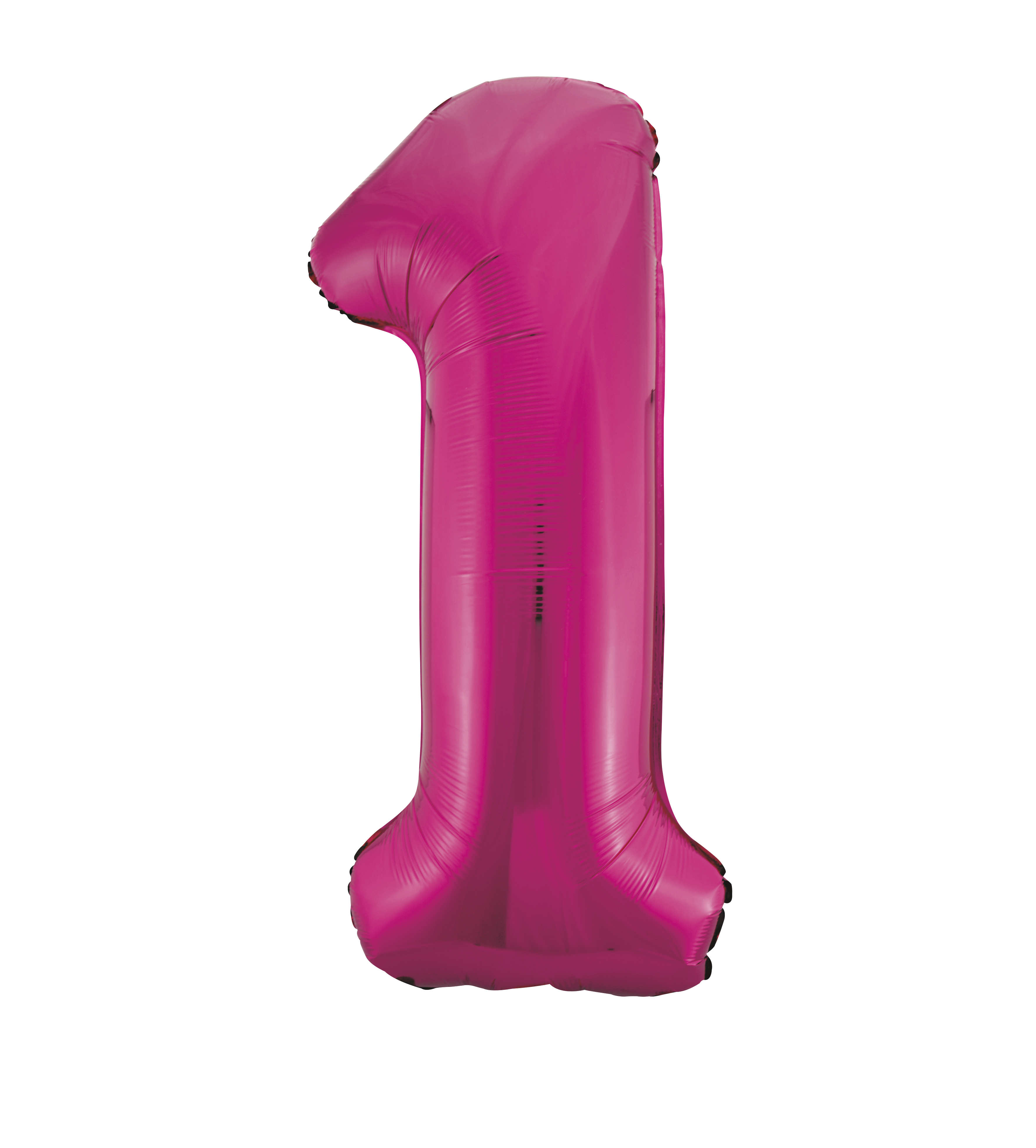 Pink Foil Gaint Helium Balloon Number 1 - 34"