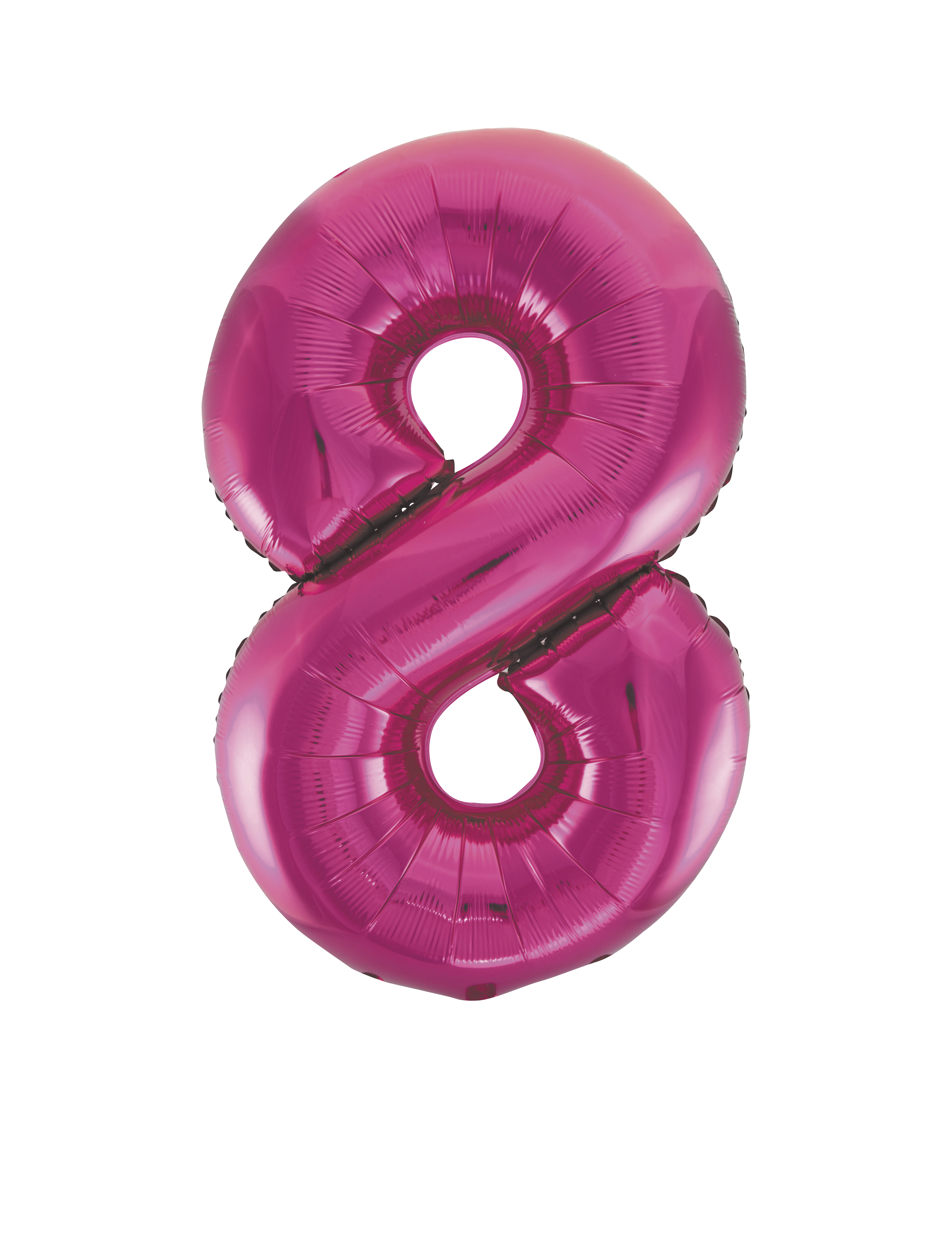 Pink Foil Gaint Helium Balloon Number 8 - 34"
