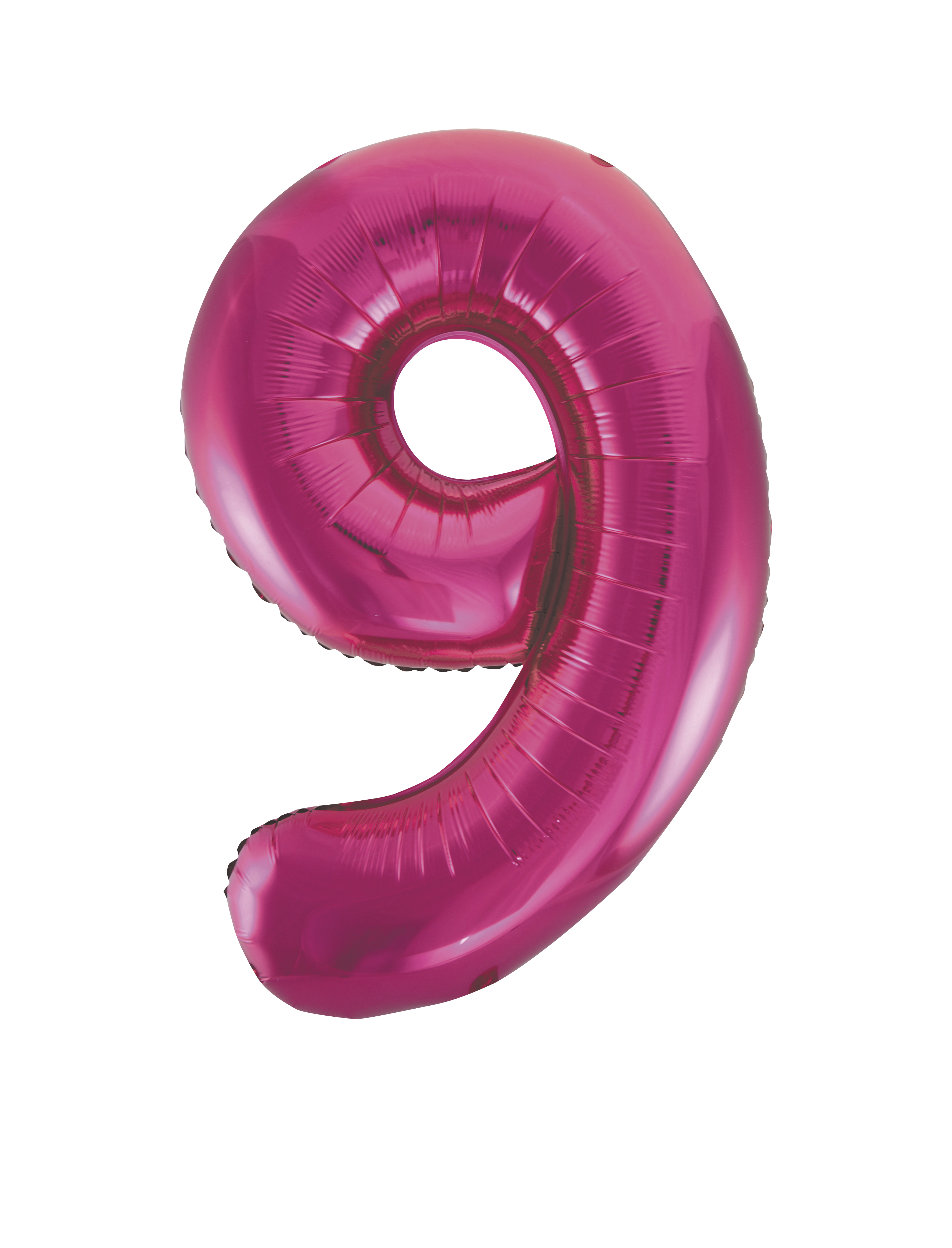 Pink Foil Gaint Helium Balloon Number 9 - 34"