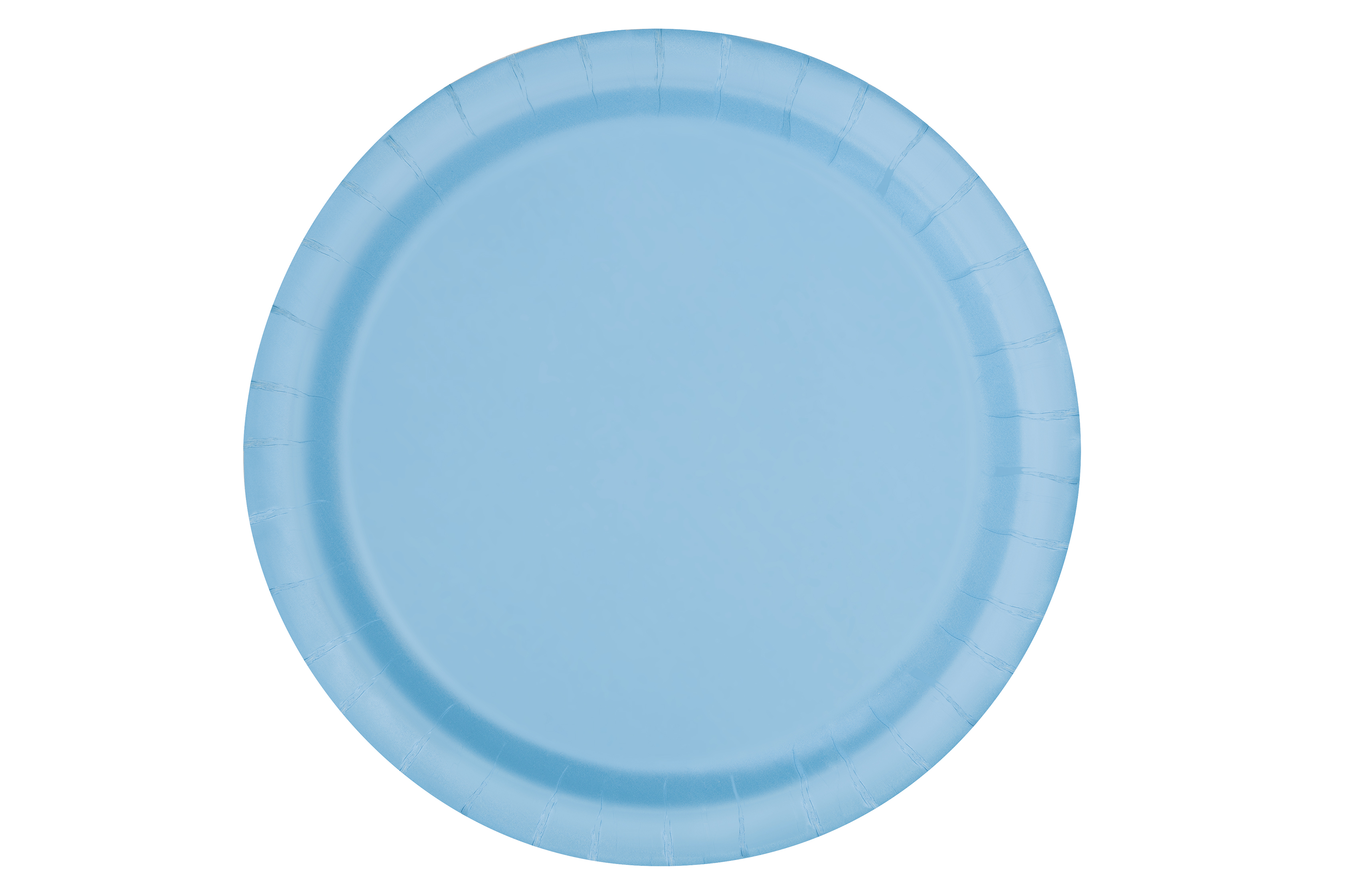 Powder Blue Round Plates 7" (20pk)