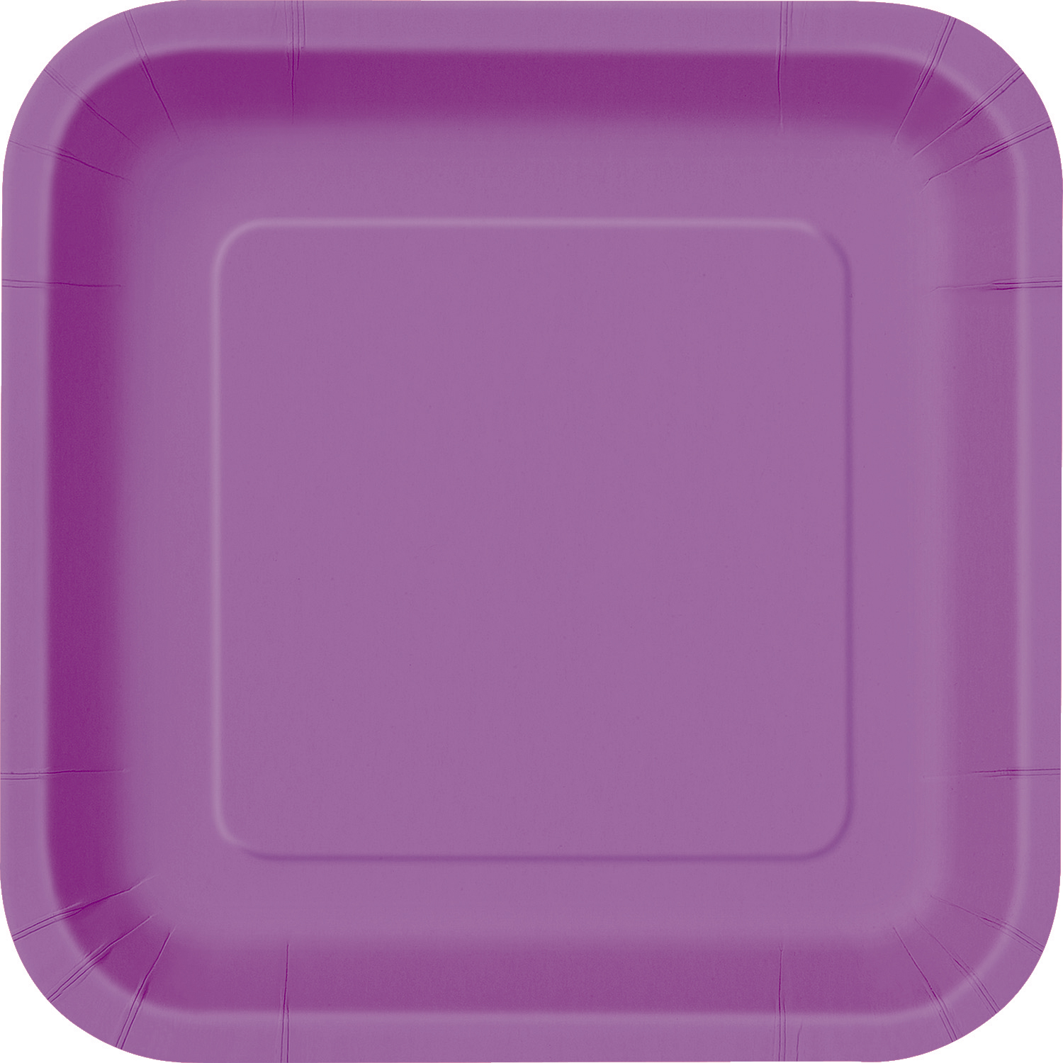 Pretty Purple Square Plates 9" (14pk)