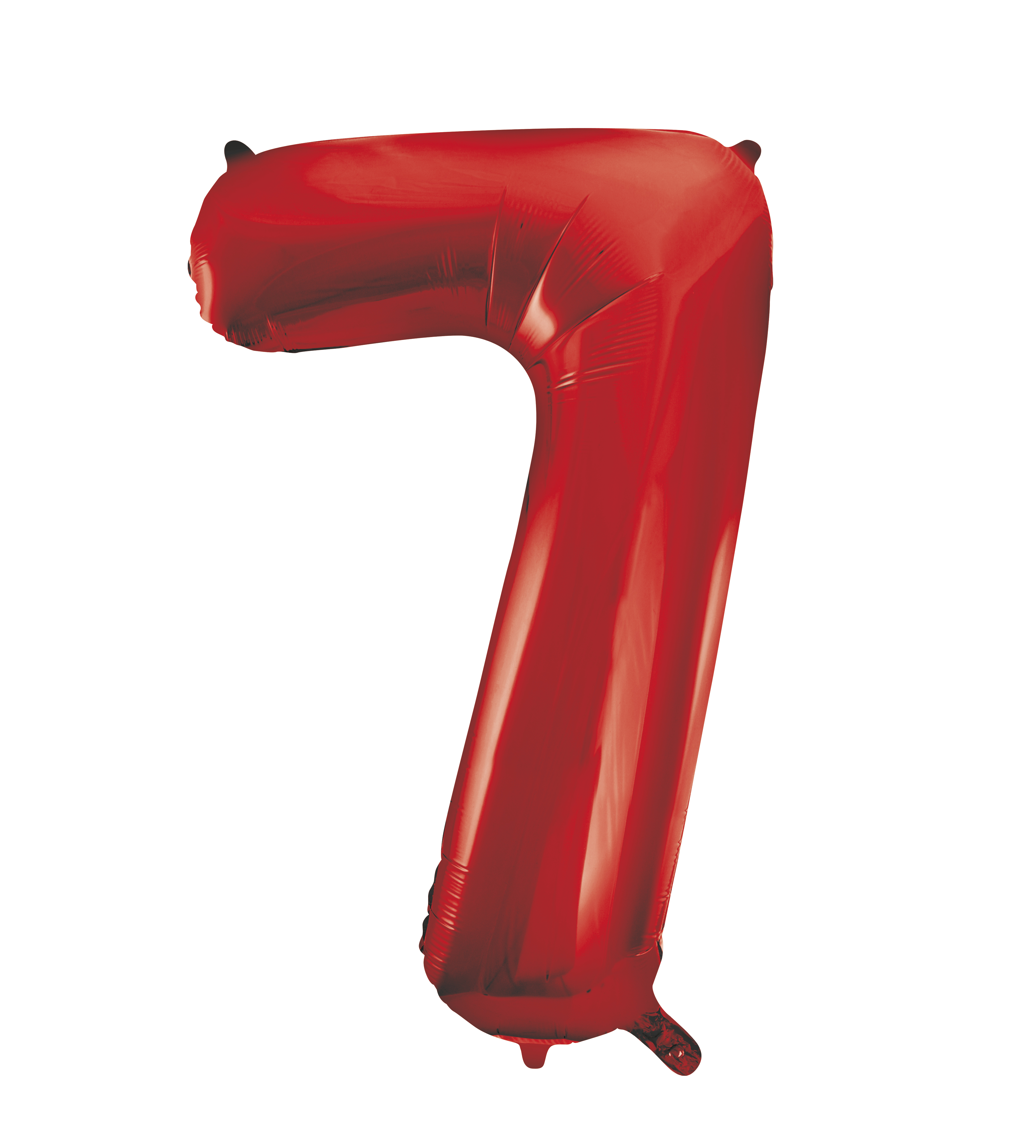 Red Foil Balloon Number 7 - 34"