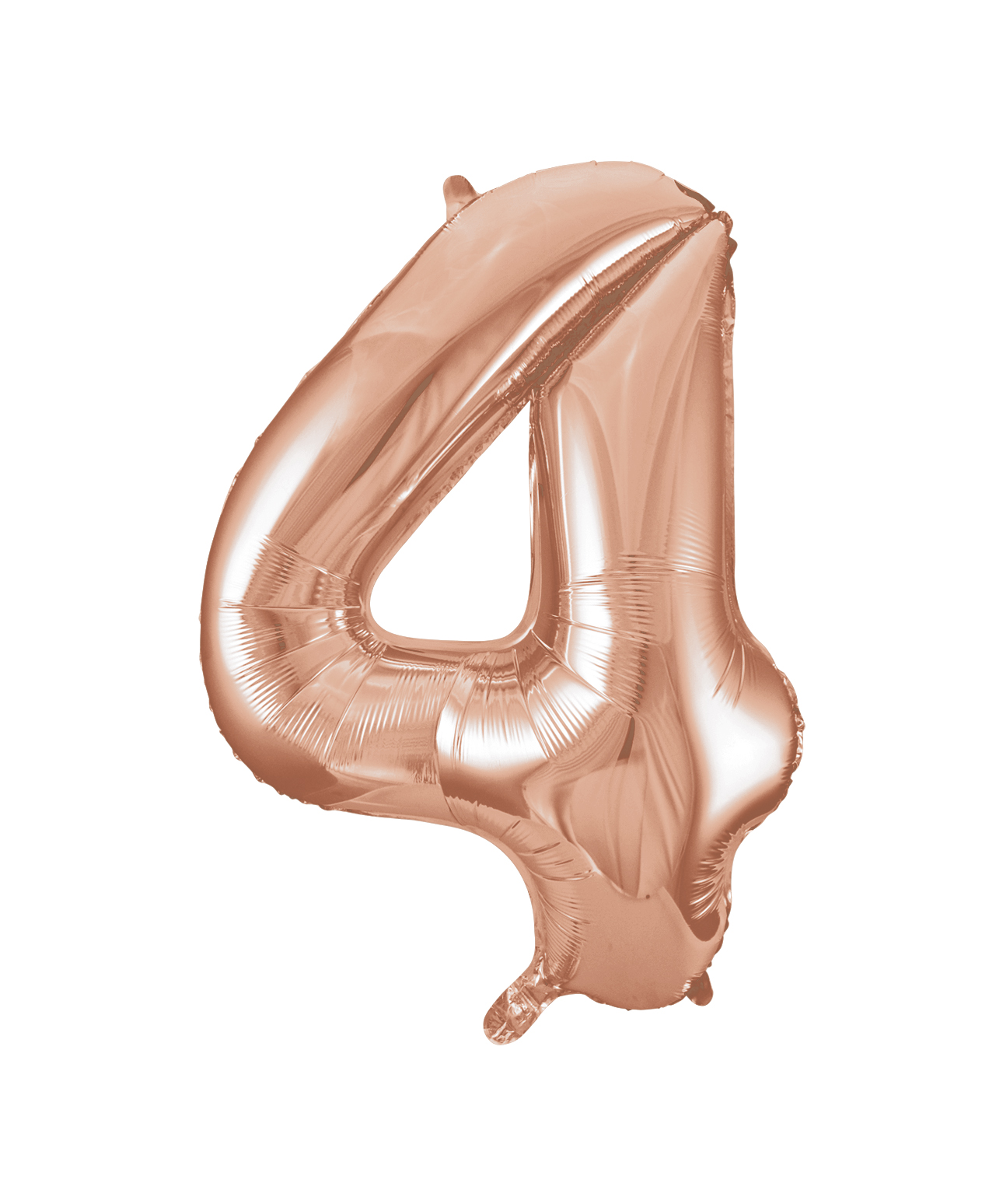 Rose Gold Foil Balloon Number 4 - 34"