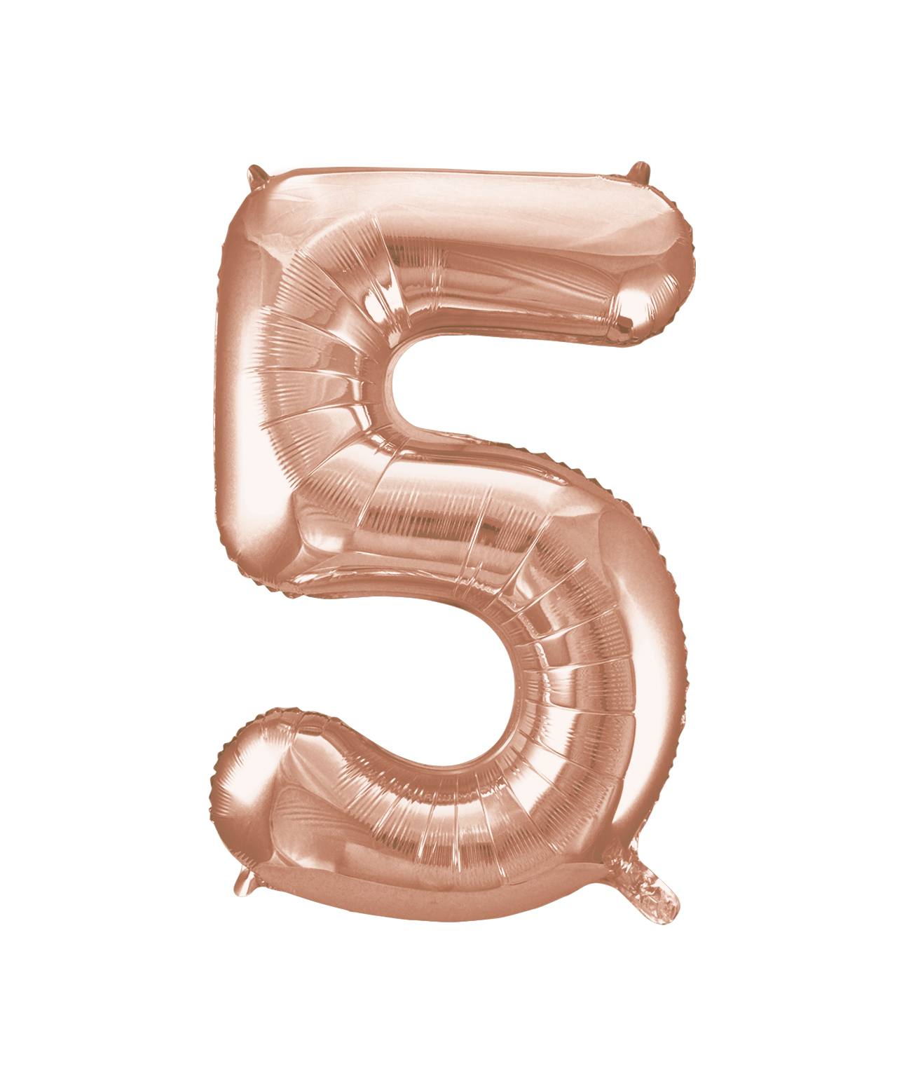 Rose Gold Foil Balloon Number 5 - 34"