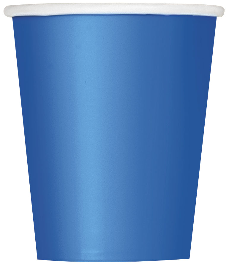 Royal Blue Cups 9oz (14pk)
