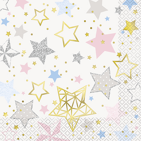 Twinkle Twinkle Little Star Luncheon Napkins (16pk)