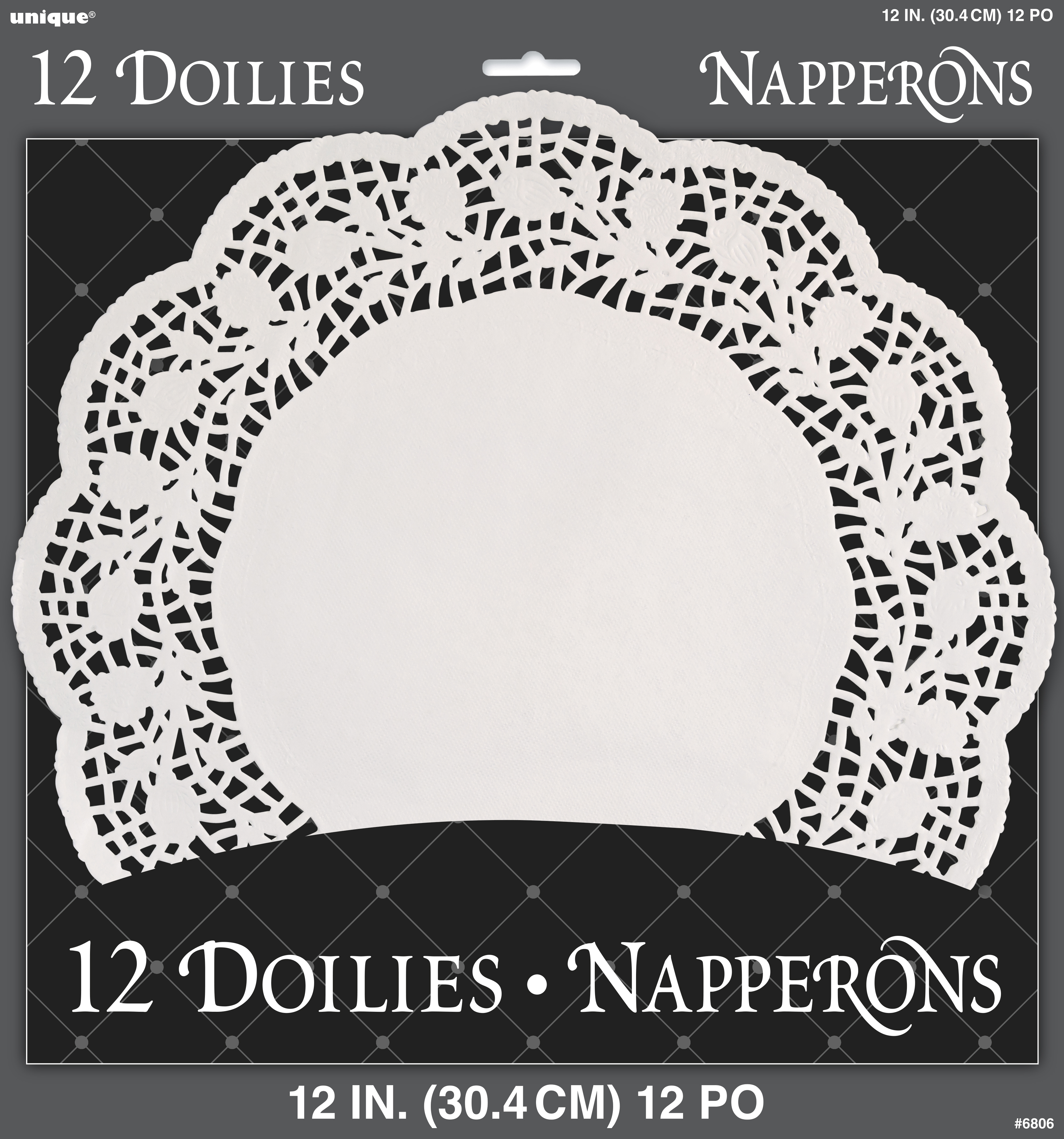 White Doilies 12" (12pk)